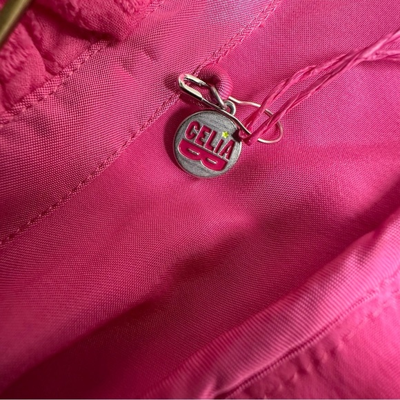 CeliaB Pink Ruffled Puff Sleeve satin Mini Dress nwt size Small - Picture 9 of 14